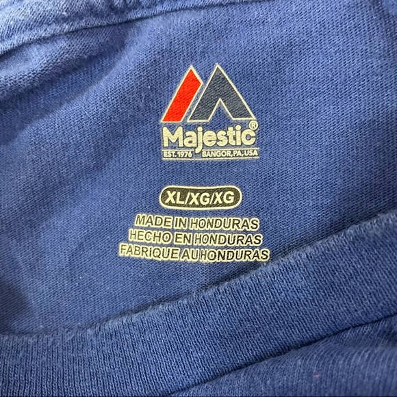 Majestic Tee Shirt Noah Syndergaard Thor #34 New York Mets Size XL - Picture 8 of 10